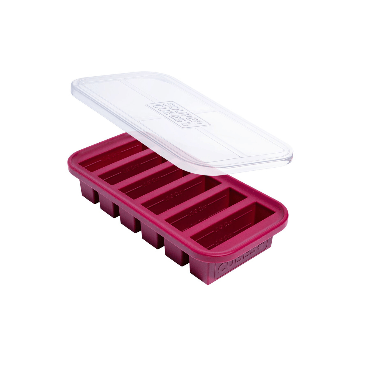 Half Cup Cranberry Souper Cubes Tray