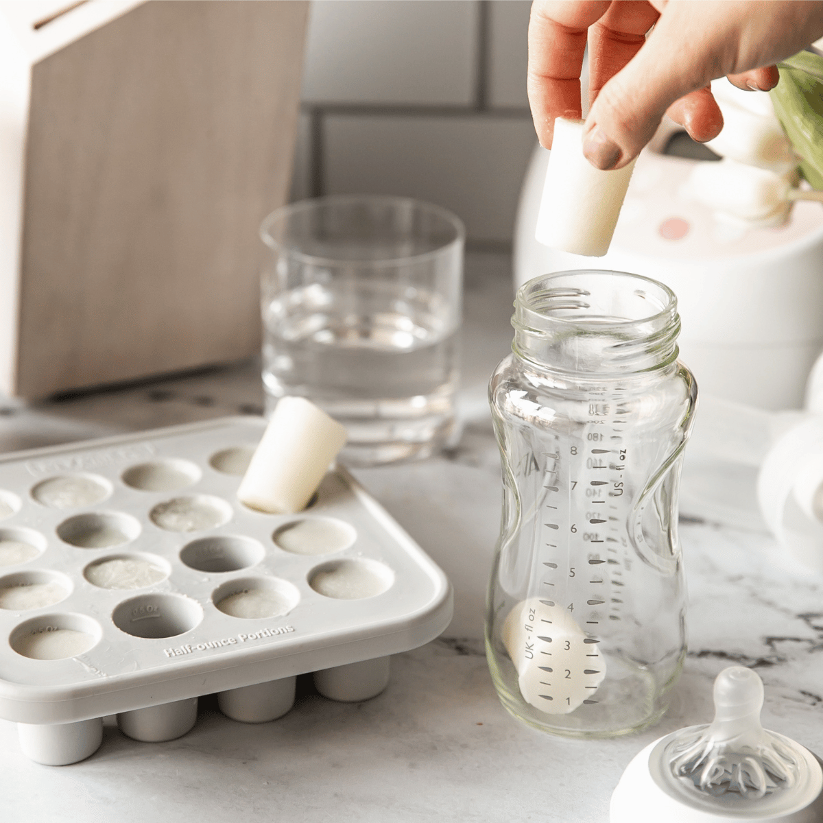 MyMilk Breast Milk Trays - Mint